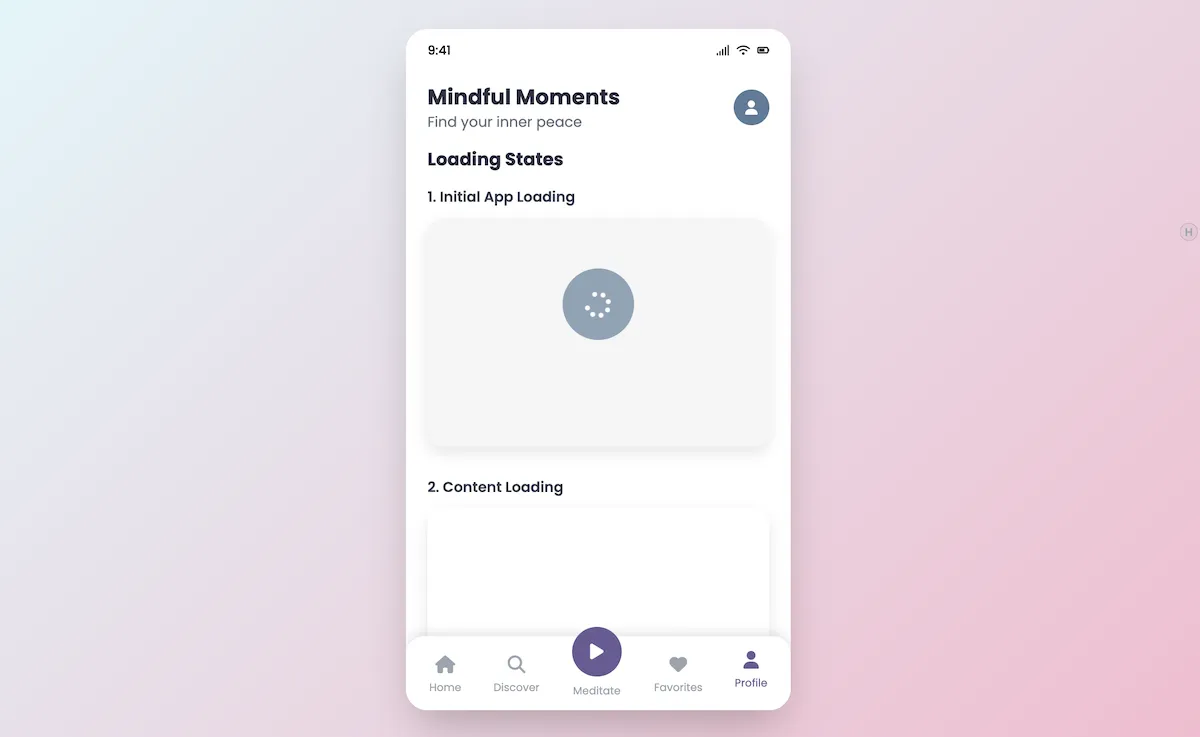Mindful Moments App