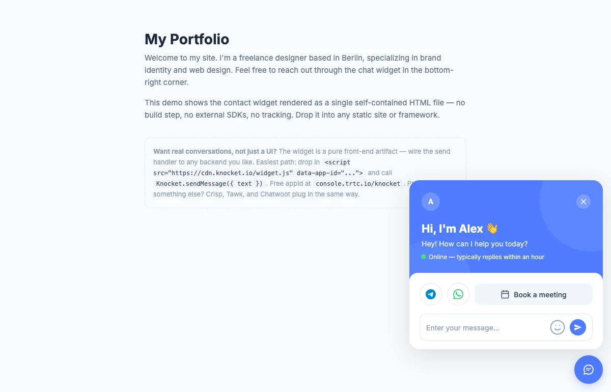 contact-widget