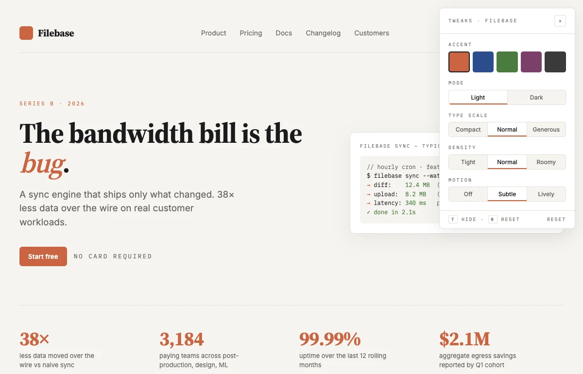 tweaks